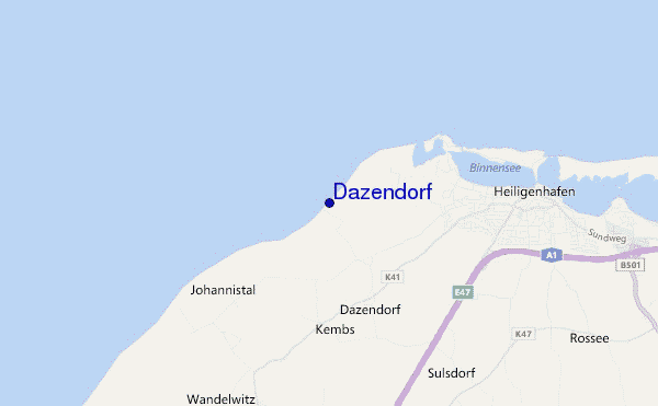 mapa de ubicación de Dazendorf