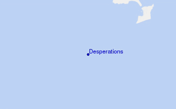 mapa de ubicación de Desperations
