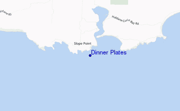 mapa de ubicación de Dinner Plates