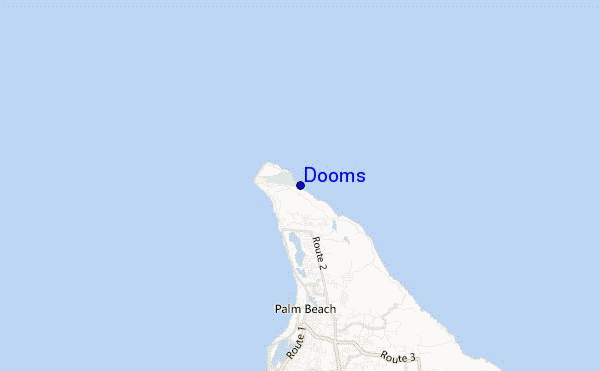 mapa de ubicación de Dooms