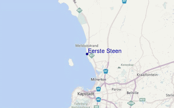 Eerste Steen Location Map