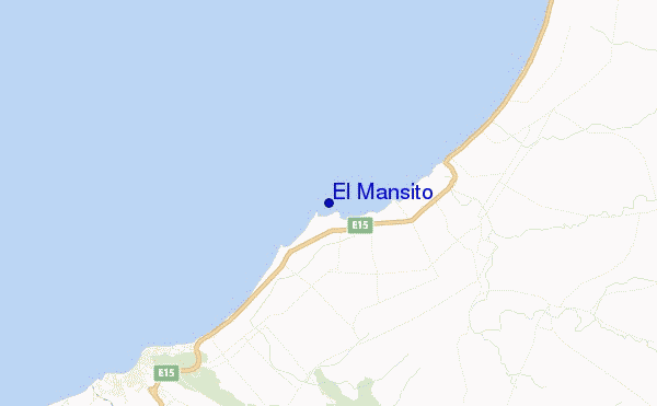 mapa de ubicación de El Mansito