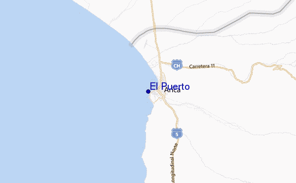 El Puerto Location Map