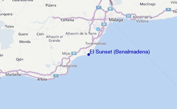 El Sunset (Benalmádena) Location Map