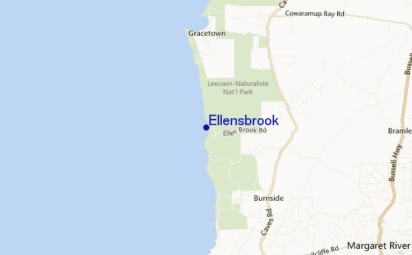 mapa de ubicación de Ellensbrook