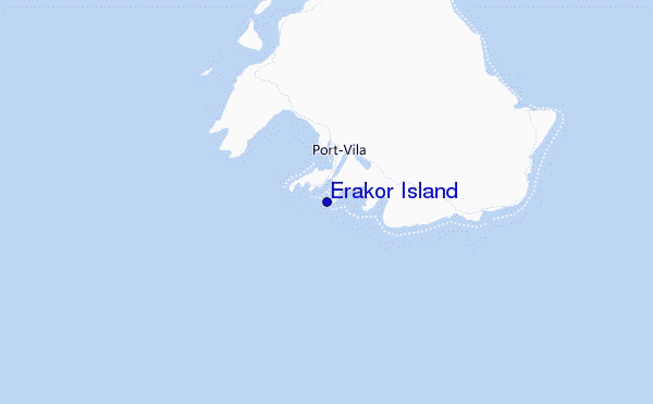 Erakor Island Location Map