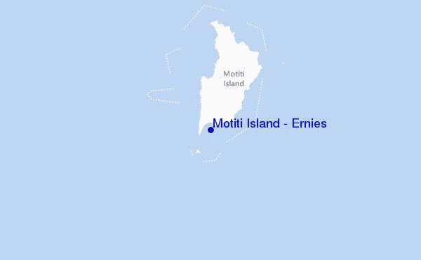 mapa de ubicación de Motiti Island - Ernies