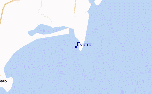 mapa de ubicación de Evatra
