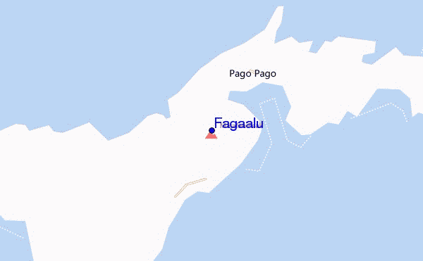 mapa de ubicación de Fagaalu