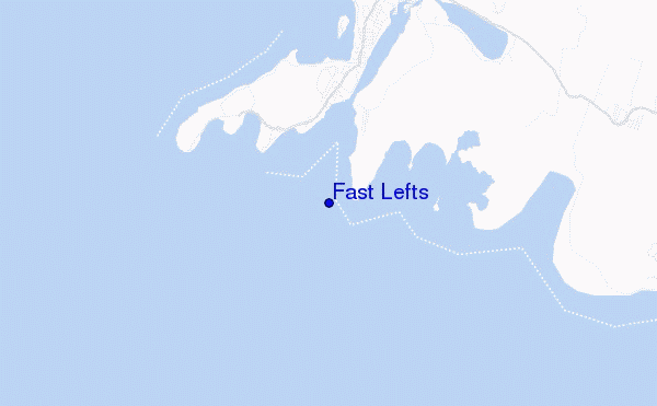 mapa de ubicación de Fast Lefts