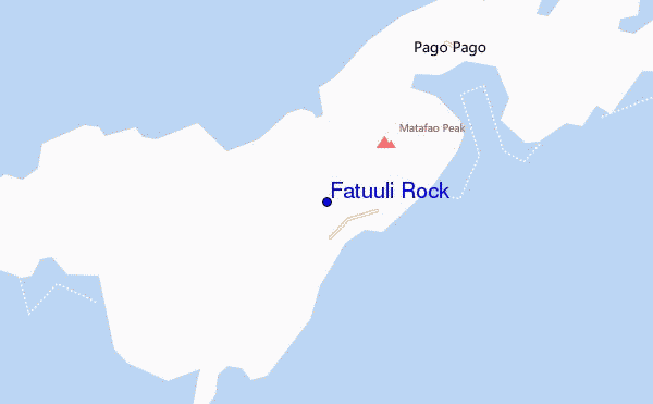 mapa de ubicación de Fatuuli Rock