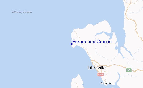 Ferme aux Crocos Location Map