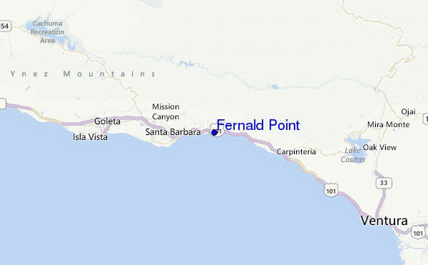 Fernald Point Location Map