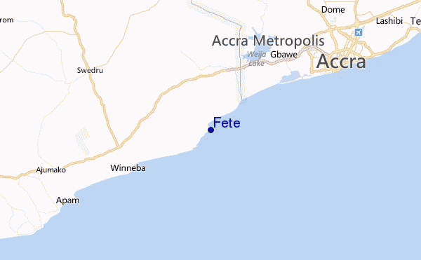 Fete Location Map