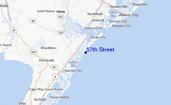 57th Street Location Map