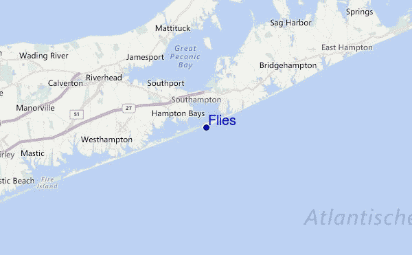 Flies Location Map