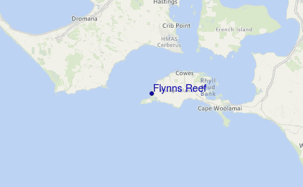 Flynns Reef Location Map