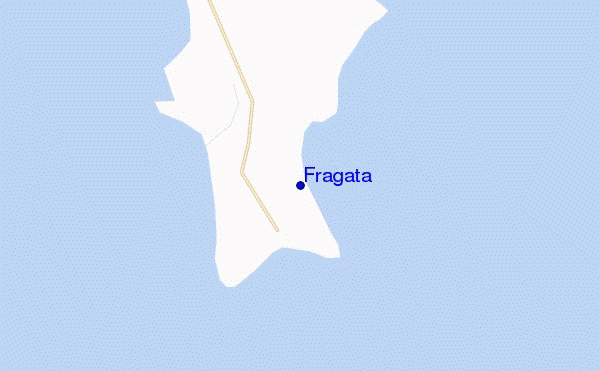 mapa de ubicación de Fragata