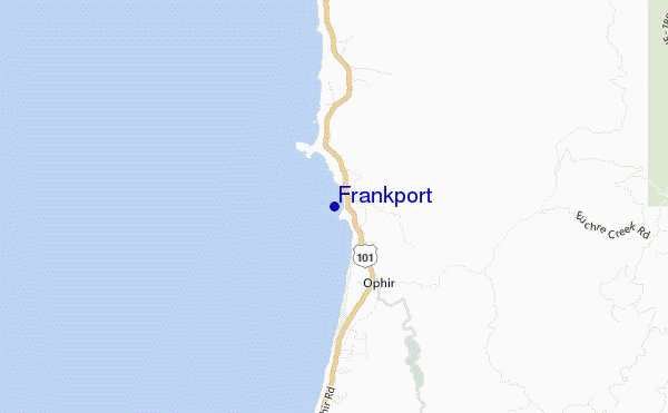 mapa de ubicación de Frankport