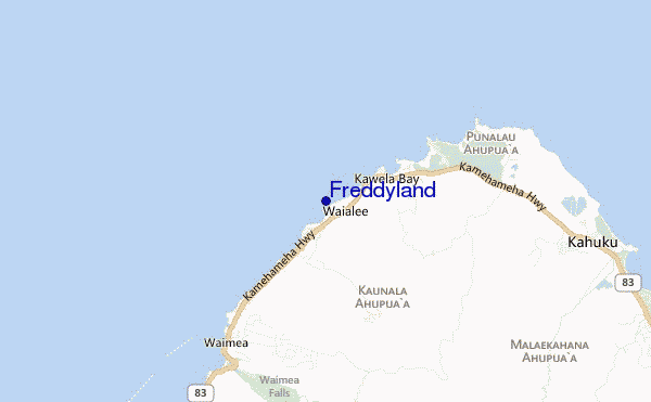 mapa de ubicación de Freddyland