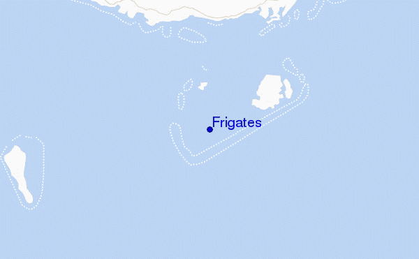 Frigates Location Map