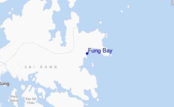 mapa de ubicación de Fung Bay