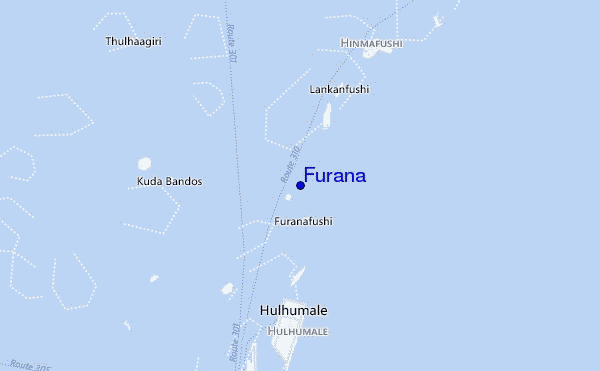 mapa de ubicación de Furana