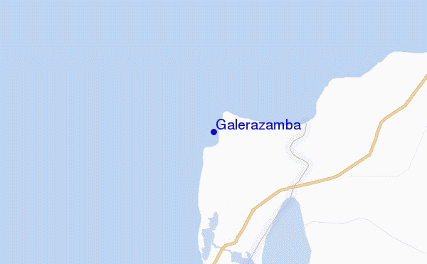 mapa de ubicación de Galerazamba