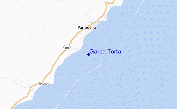mapa de ubicación de Garca Torta