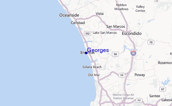 Georges Location Map
