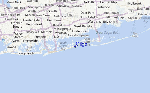 Gilgo Location Map