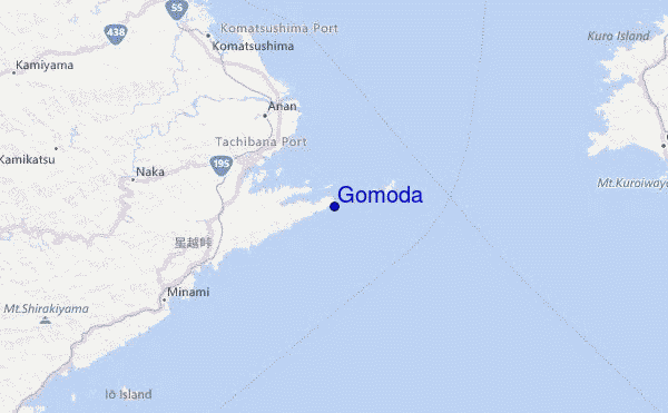 Gomoda Location Map