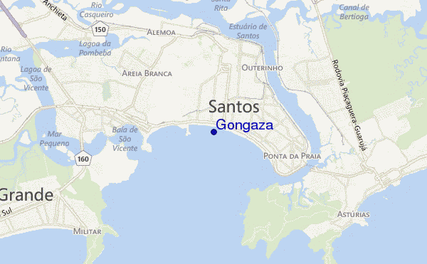 mapa de ubicación de Gongaza