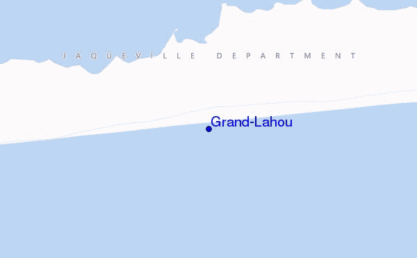 mapa de ubicación de Grand-Lahou