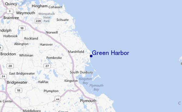 Green Harbor Location Map