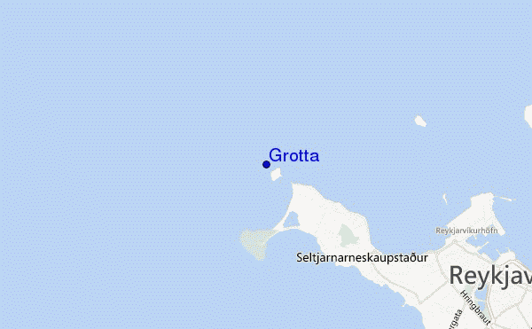 mapa de ubicación de Grotta