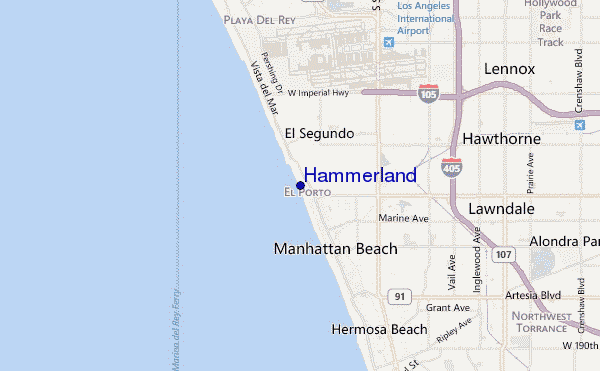mapa de ubicación de Hammerland