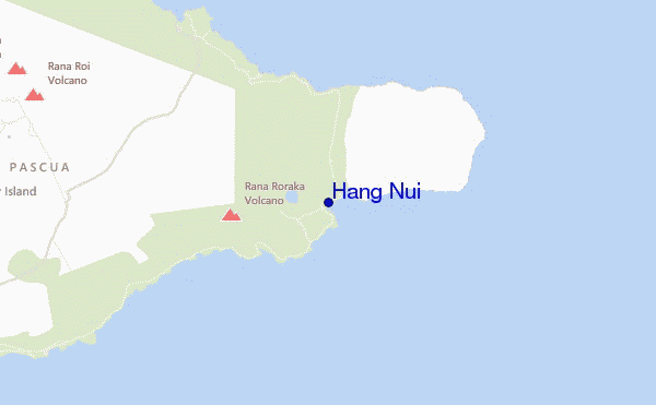 mapa de ubicación de Hang Nui