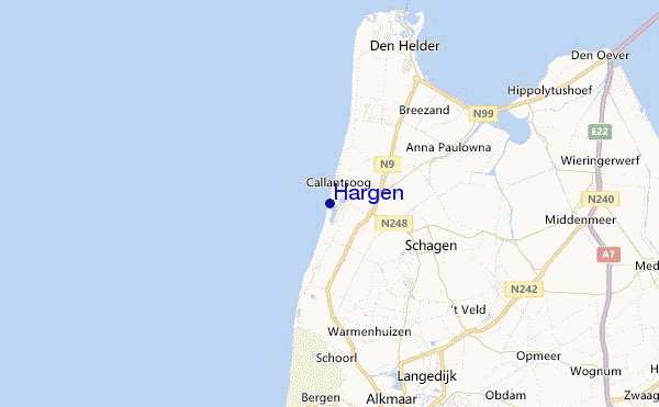 Hargen Location Map