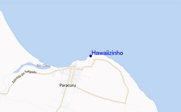 mapa de ubicación de Hawaiizinho