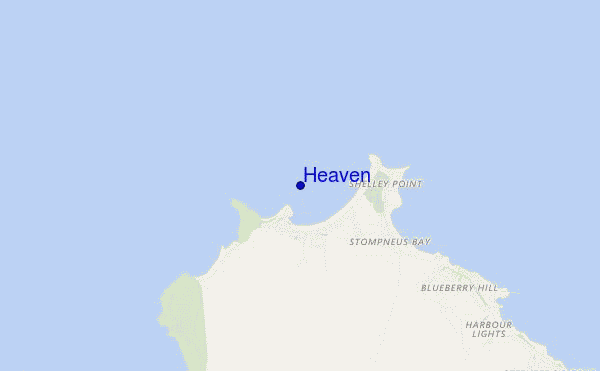 mapa de ubicación de Heaven