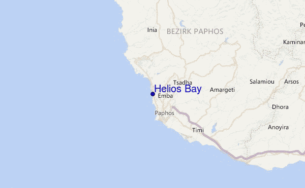 Helios Bay Location Map