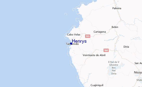 Henrys Location Map
