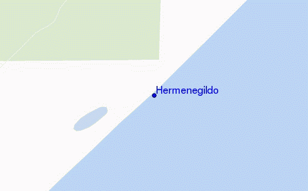 mapa de ubicación de Hermenegildo