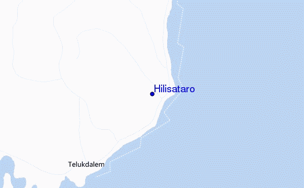 mapa de ubicación de Hilisataro