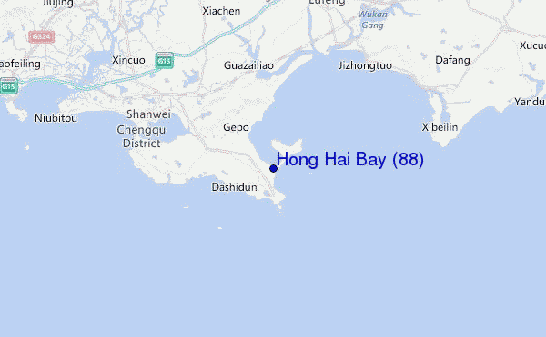 Hong Hai Bay (88) Location Map