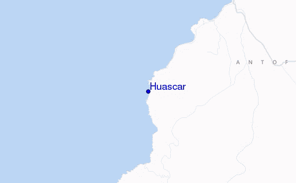 mapa de ubicación de Huascar