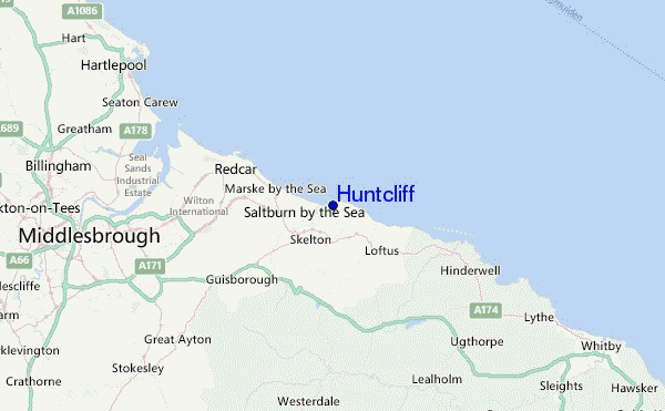 Huntcliff Location Map