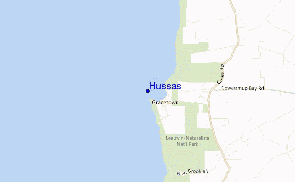 mapa de ubicación de Hussas
