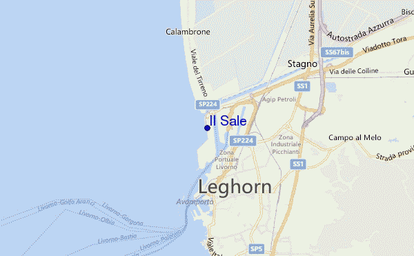 mapa de ubicación de Il Sale